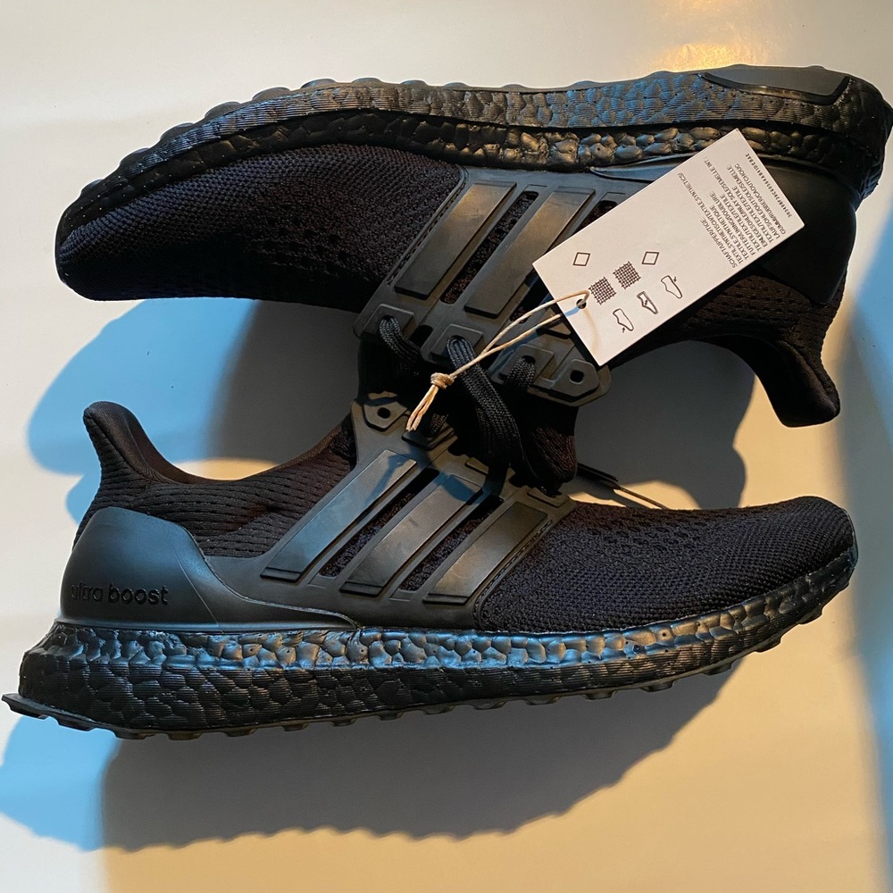 Adidas Black Ultraboost Shoes